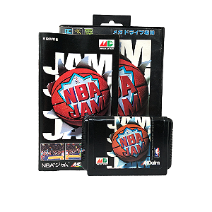 Jogo NBA Jam - Mega Drive (Japonês)