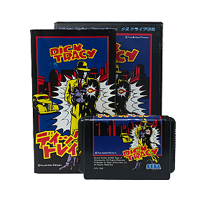 Jogo Dick Tracy - Mega Drive (Japonês)