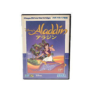Jogo Disney's Aladdin - Mega Drive (Japonês)