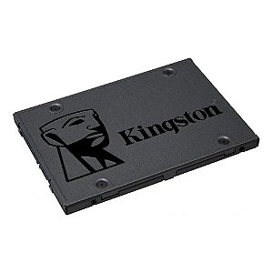 SSD A400, 120GB, SATA, Leitura 500MB/s, Gravação 320MB/s - Kingston