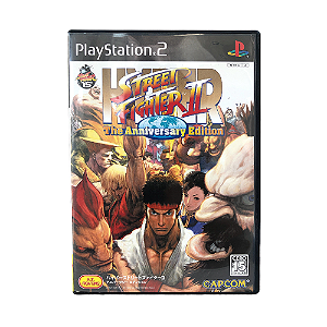 Jogo Hyper Street Fighter II: The Anniversary Edition - PS2 (Japonês)