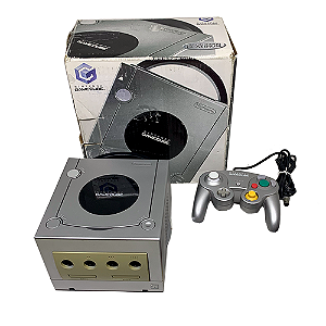 Console Nintendo GameCube Prata (Limited Edition Platinum) - Nintendo