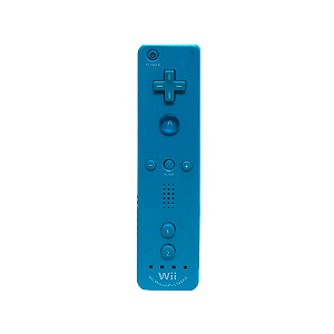 Controle Nintendo Wii Remote Plus Azul - Wii