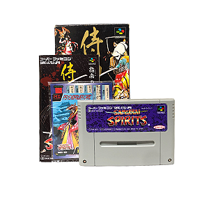 Jogo Samurai Shodown / Samurai Spirits - SNES (Japonês)
