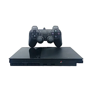 Console PlayStation 2 Slim Preto - Sony