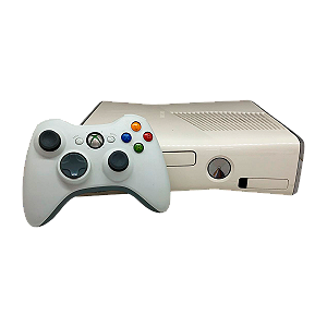 Console Xbox 360 Slim 250GB Branco - Microsoft