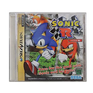Jogo Sonic R - Sega Saturn (Japonês)