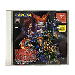 Jogo Heavy Metal: Geomatrix - DreamCast (Japonês)