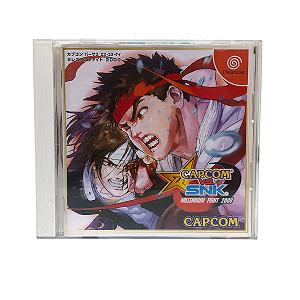 Jogo Capcom vs. SNK: Millennium Fight 2000 Pro - DreamCast (Japonês)