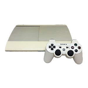 Console PlayStation 3 Super Slim 500GB Branco - Sony