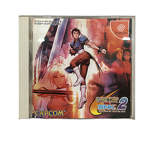 Jogo Capcom vs. SNK 2 - DreamCast (Japonês)