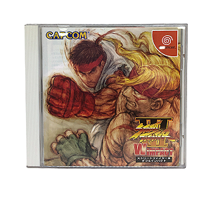 Jogo Street Fighter III: Double Impact - DreamCast (Japonês)