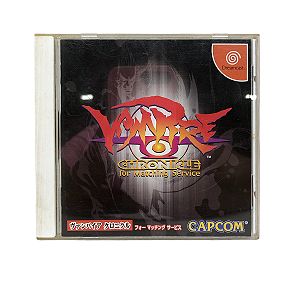 Jogo Vampire Chronicle - DreamCast (Japonês)