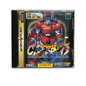 Jogo Cyberbots: Fullmetal Madness - Sega Saturn (Japonês)