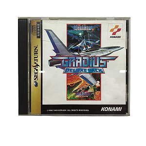 Jogo Gradius Deluxe Pack - Sega Saturn (Japonês)