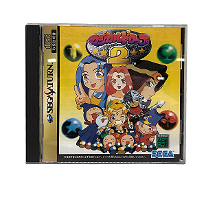 Jogo Magical Drop 2 - Sega Saturn (Japonês)