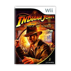 Jogo Indiana Jones and The Staff of Kings - Wii