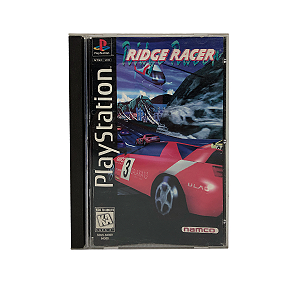 Jogo Ridge Racer - PS1 (Long Box)