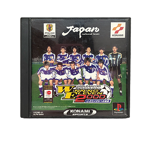 Jogo World Soccer Jikkyou Winning Eleven 2000 - PS1 (Japonês)