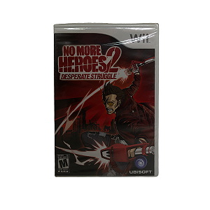 Jogo No More Heroes 2: Desperate Struggle - Wii (Lacrado)