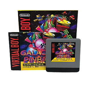 Jogo Galactic Pinball - Virtual Boy (Japonês)