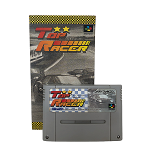 Jogo Top Racer - SNES (Japonês)