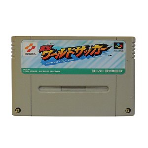 Jogo Jikkyou World Soccer: Perfect Eleven - SNES (Japonês)