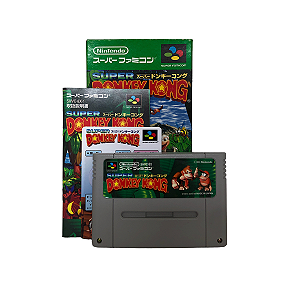 Jogo Super Donkey Kong - SNES (Japonês)