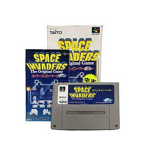 Jogo Space Invaders: The Original Game - SNES (Japonês)
