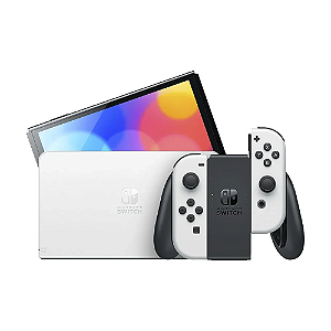 Console Nintendo Switch OLED Branco/Preto - Nintendo