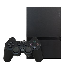 Console PlayStation 2 Slim Preto - Sony (Desbloqueado 1.93)
