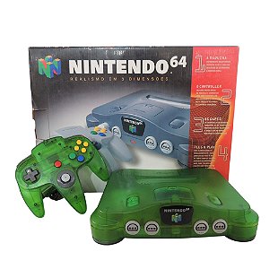 Console Nintendo 64 Kiwi (Edição Multi-Sabores) - Nintendo