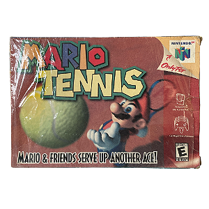 Jogo Mario Tennis - N64