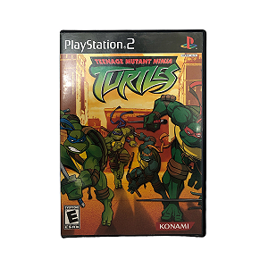 Jogo Teenage Mutant Ninja Turtles - PS2