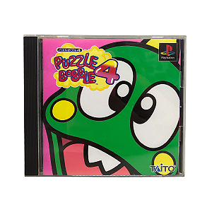 Jogo Puzzle Bobble 4 - PS1 (Japonês)