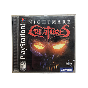 Jogo Nightmare Creatures - PS1