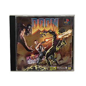 Jogo DOOM - PS1 (Japonês)