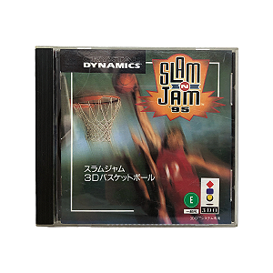 Jogo Slam 'n Jam '95: 3D Basketball - 3DO (Japonês)