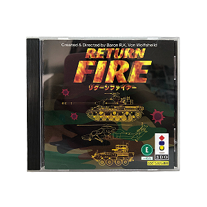 Jogo Return Fire - 3DO (Japonês)