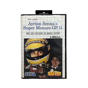 Jogo Ayrton Senna's Super Monaco GP II - Master System