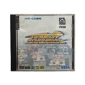 Jogo Heavenly Symphony: Formula One World Championship 1993 - Sega CD (Japonês)