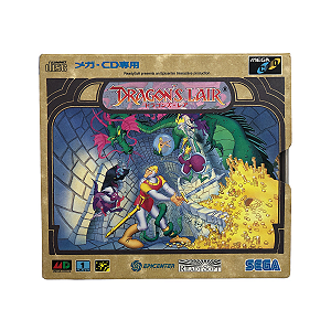 Jogo Dragon's Lair - Sega CD (Japonês)