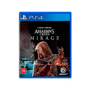 Jogo Assassin's Creed Mirage - PS4 (LACRADO)