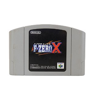Jogo F-Zero X - N64 (Japonês)