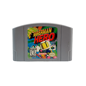 Jogo Bomberman Hero - N64