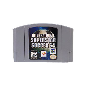 Jogo International Superstar Soccer 64 - N64