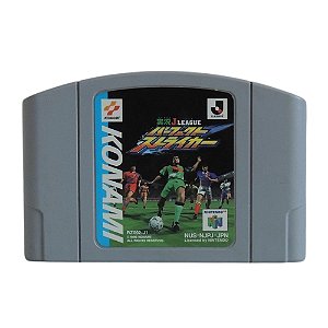 Jogo Jikkyou J.League Perfect Striker - N64 (Japonês)