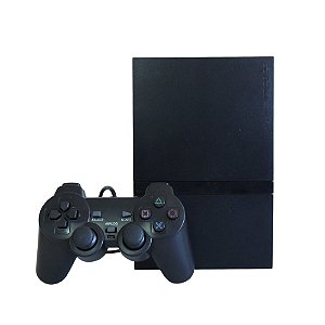Console PlayStation 2 Slim Preto - Sony (Americano)