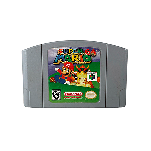 Jogo Super Mario 64 - N64