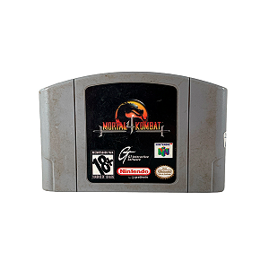 Jogo Mortal Kombat 4 - N64